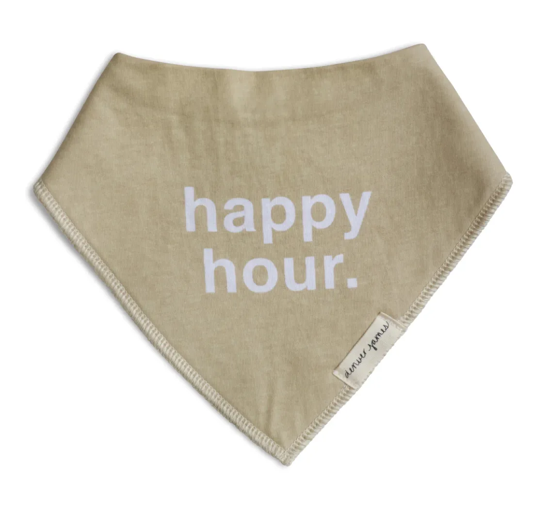 The Statement Bib - Happy Hour