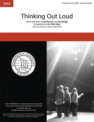 THINKING OUT LOUD SSAA A CAPPELLA
