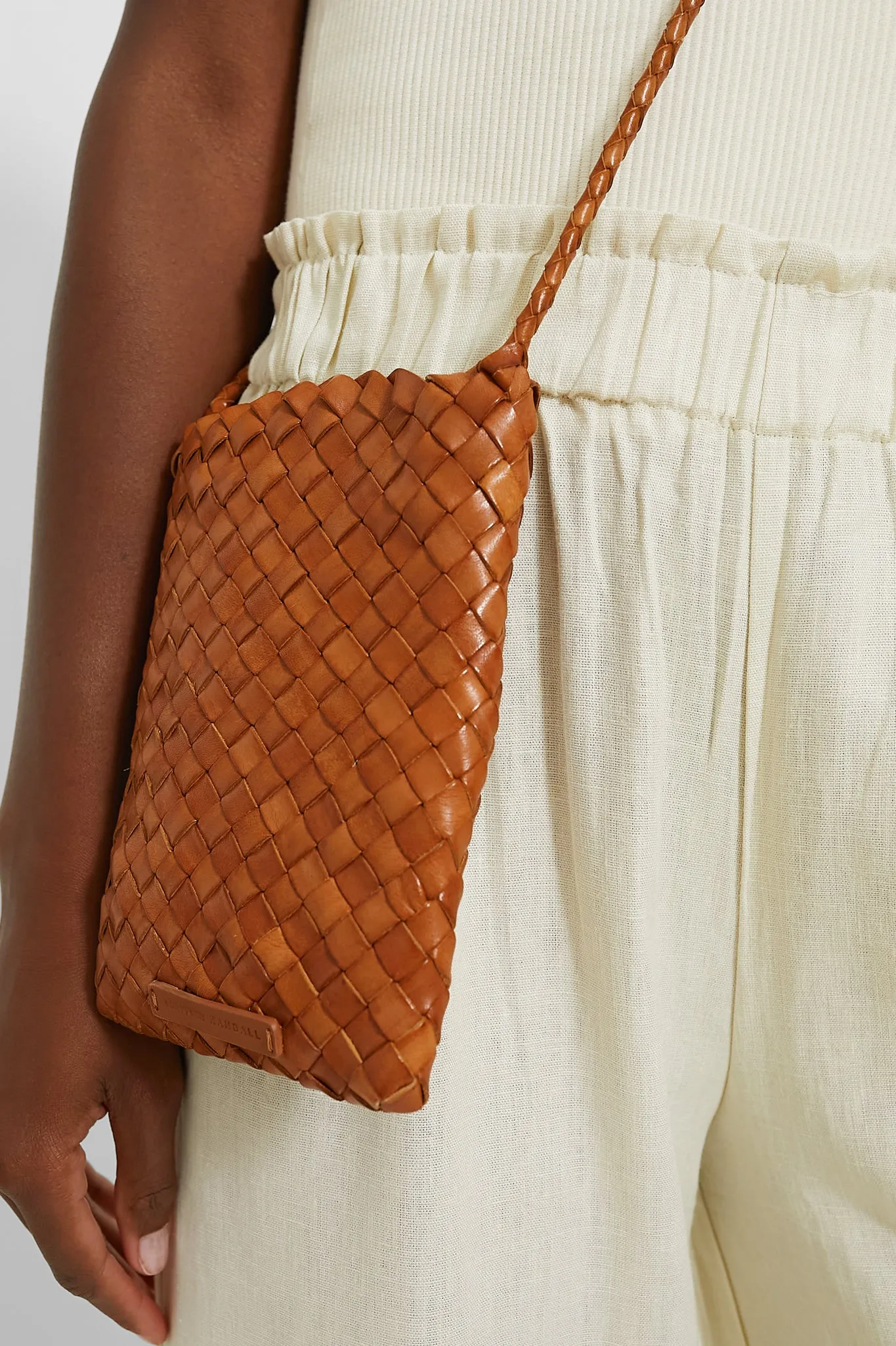 Timber Woven Leather Grace Crossbody