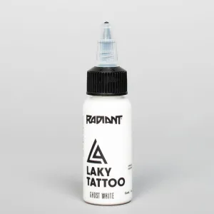 Tinta Radiant Colors |  Laky Tattoo | Ghost White