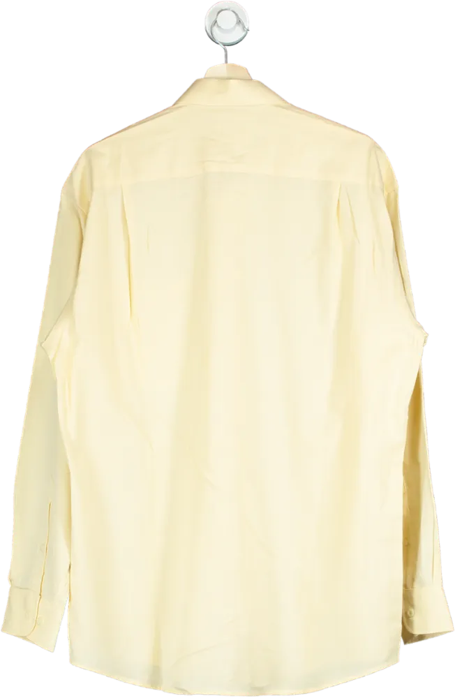 Viyella Cream Long Sleeve Shirt UK L