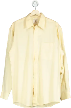 Viyella Cream Long Sleeve Shirt UK L