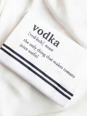 Vodka Dishtowel