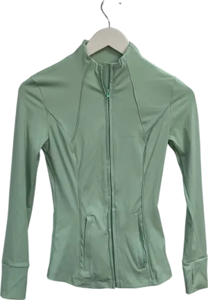 Wander Doll Green Elevated Everyday Zip Through Jacket UK XS