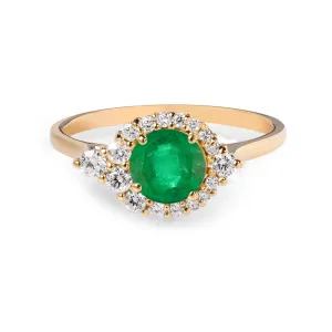 Wander Emerald Ring