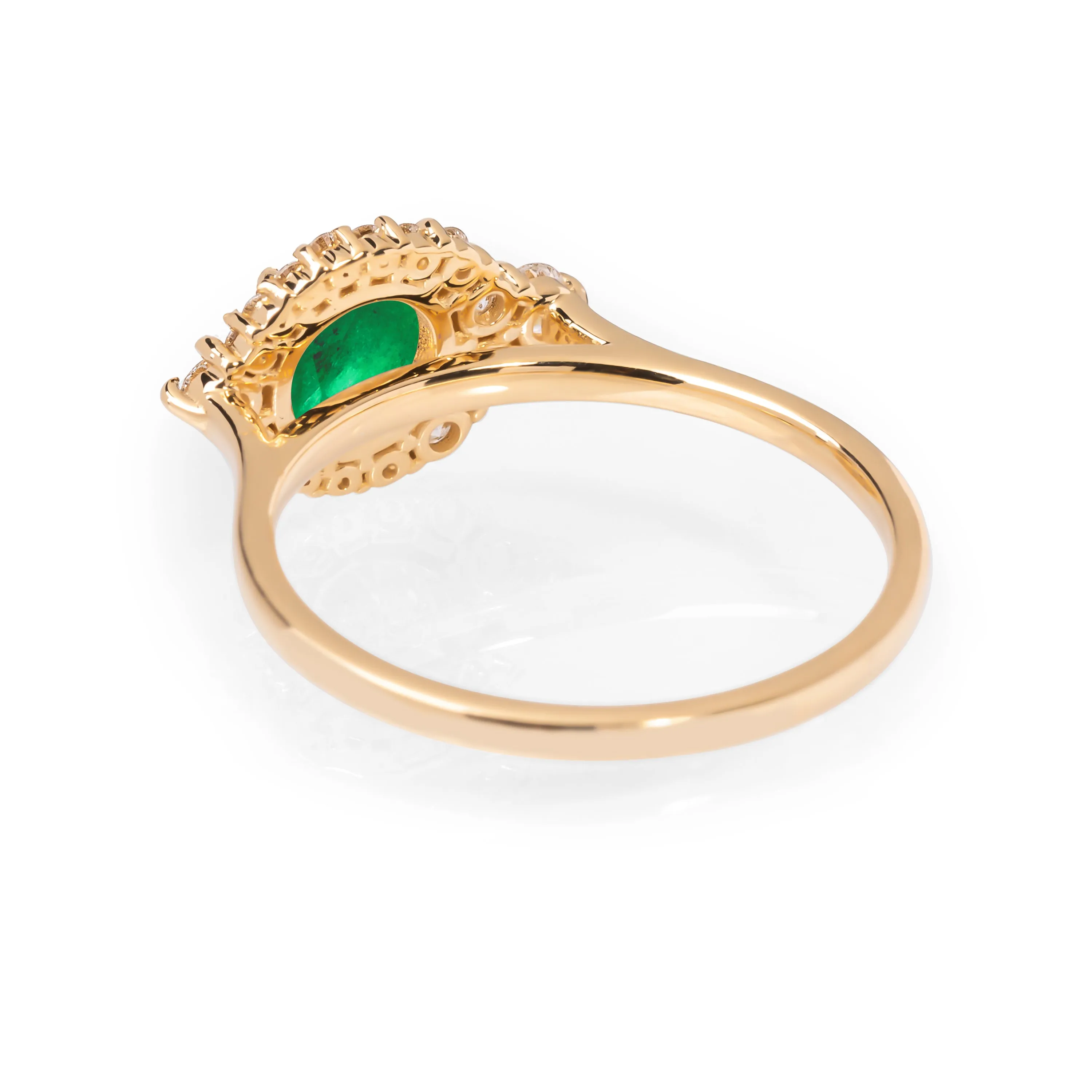 Wander Emerald Ring
