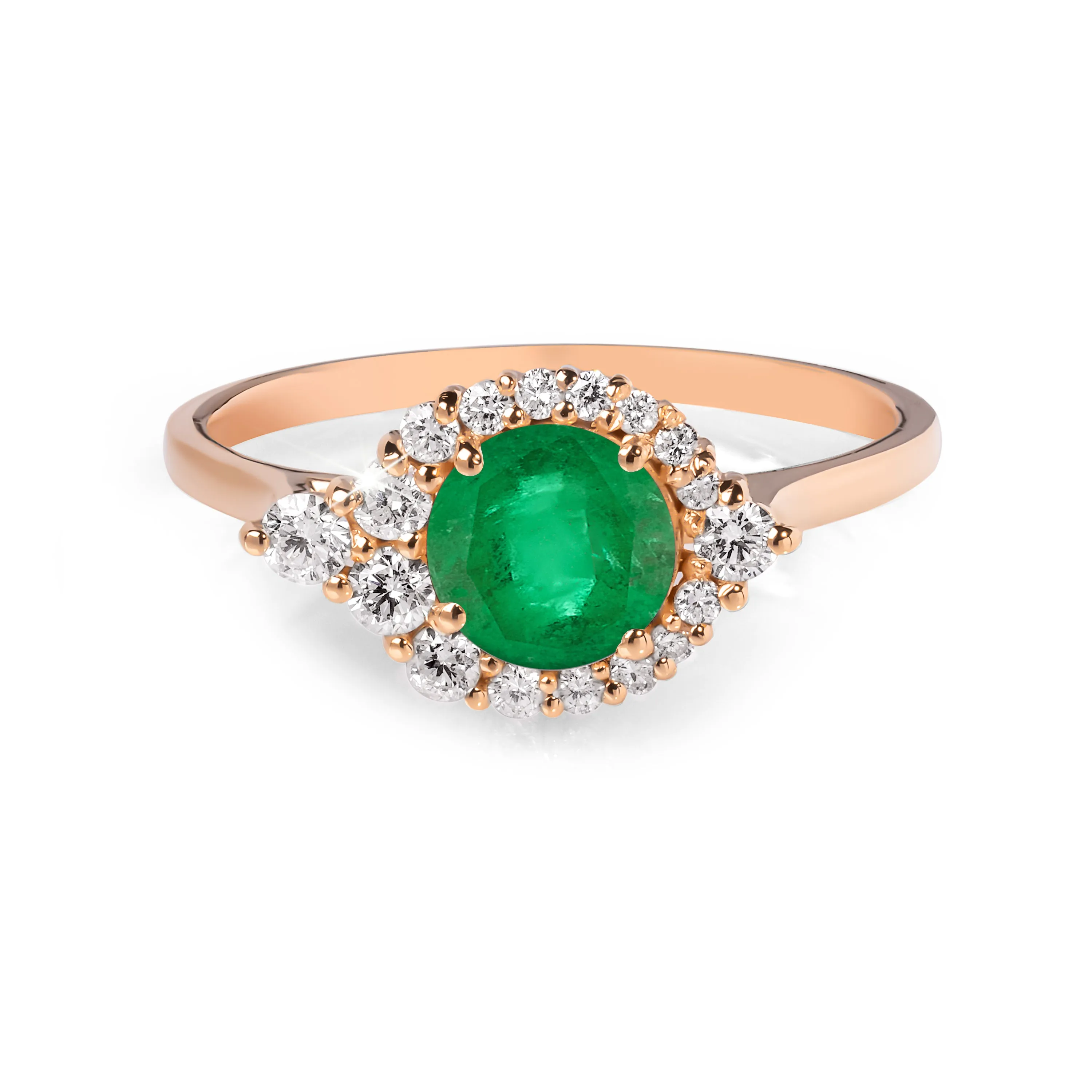 Wander Emerald Ring