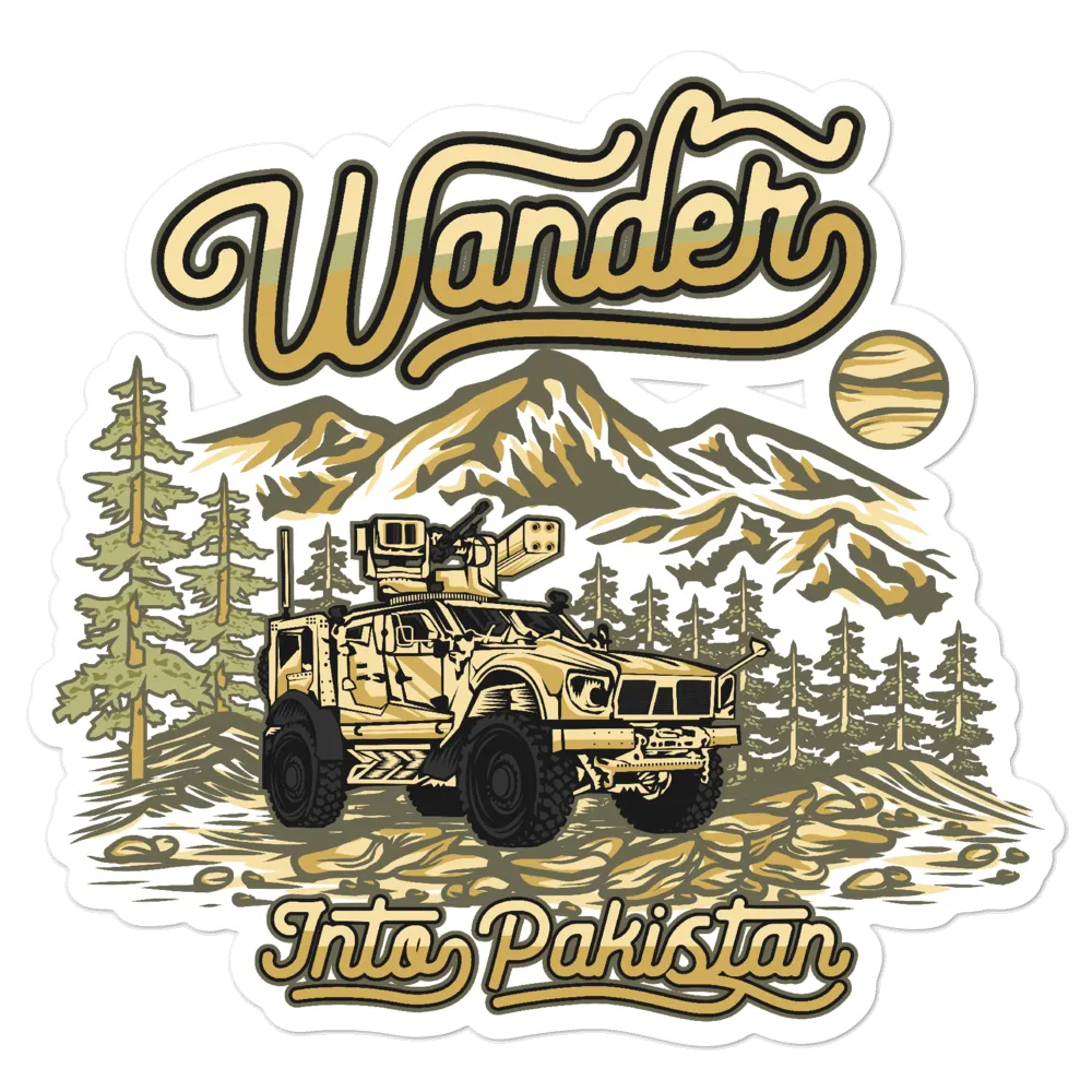 Wander into Pakistan Champagne No Border