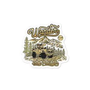 Wander into Pakistan Champagne No Border
