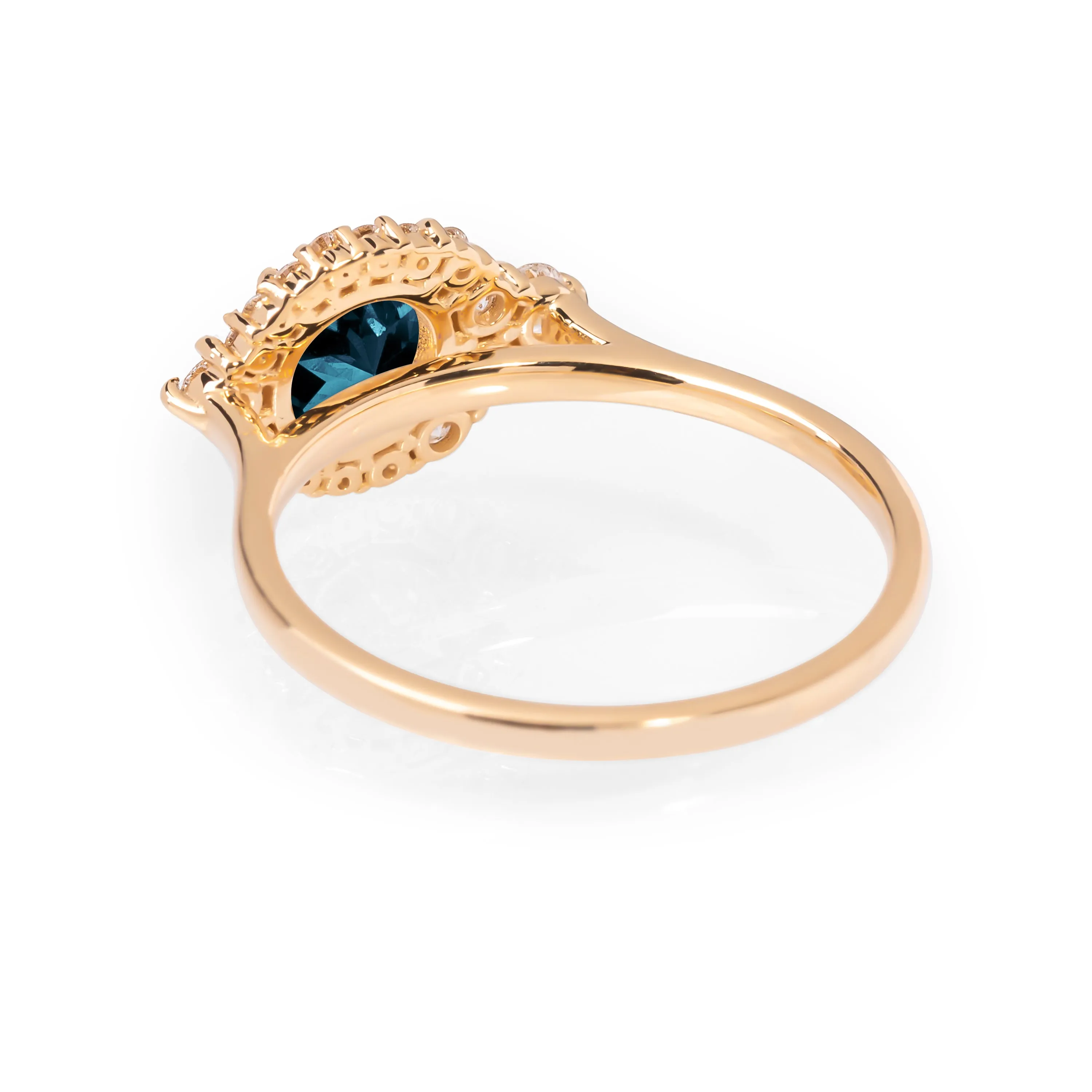 Wander London Blue Topaz Ring