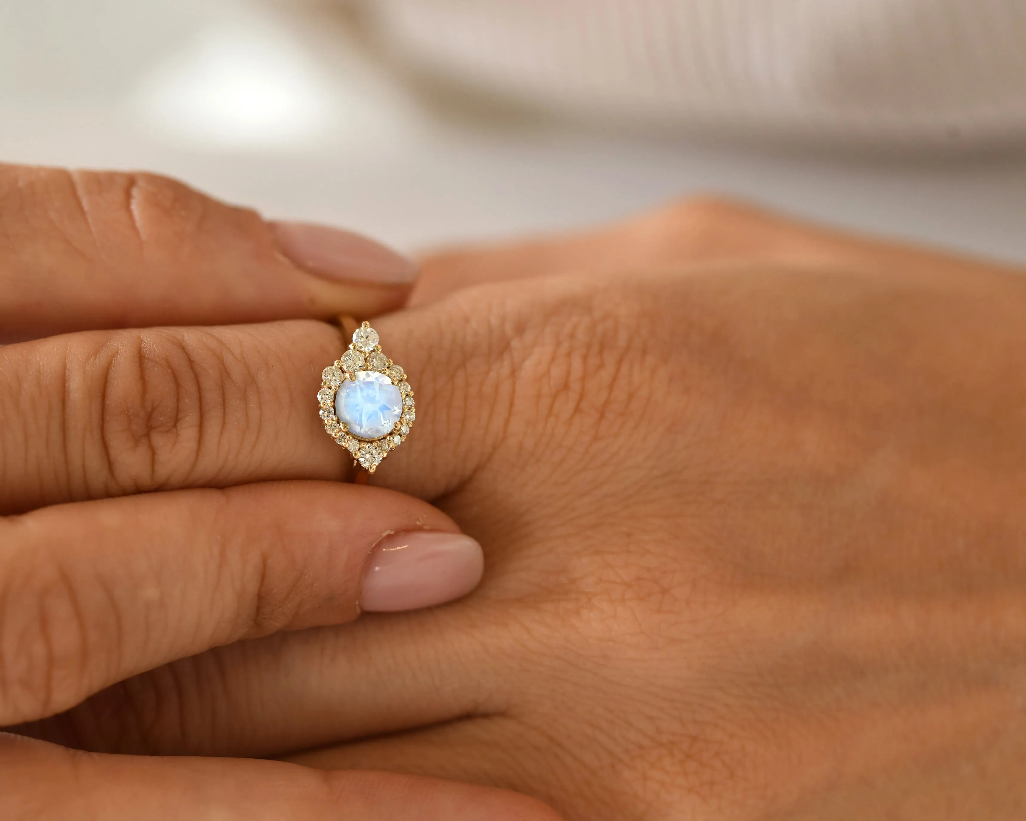 Wander Moonstone Ring