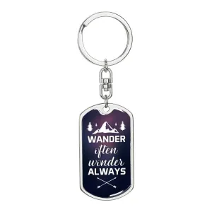 Wander often-Keychain