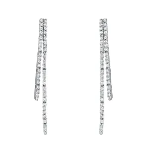 WATERFALL DROP STATEMENT EARRINGS