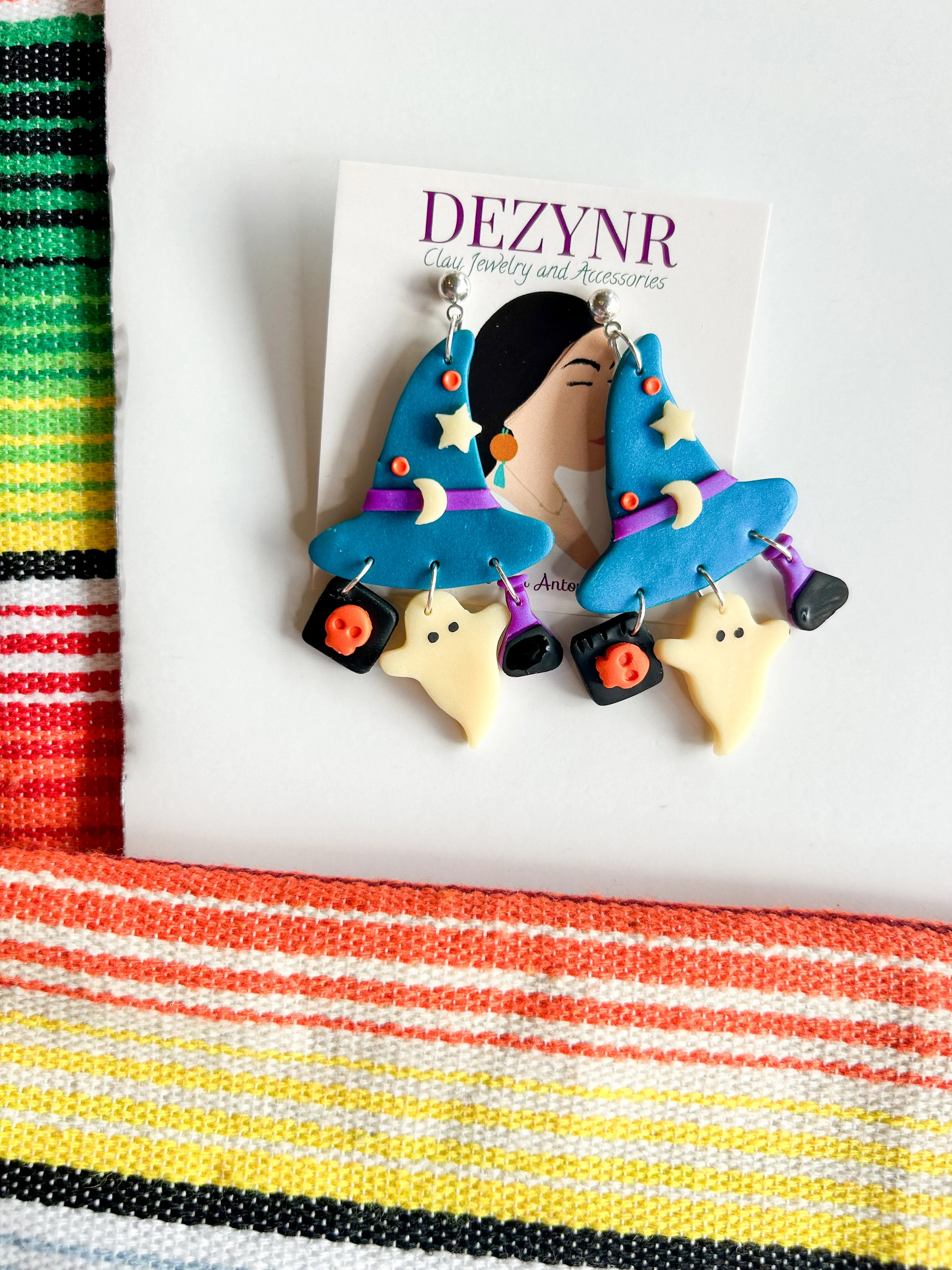 Witch Hat earrings