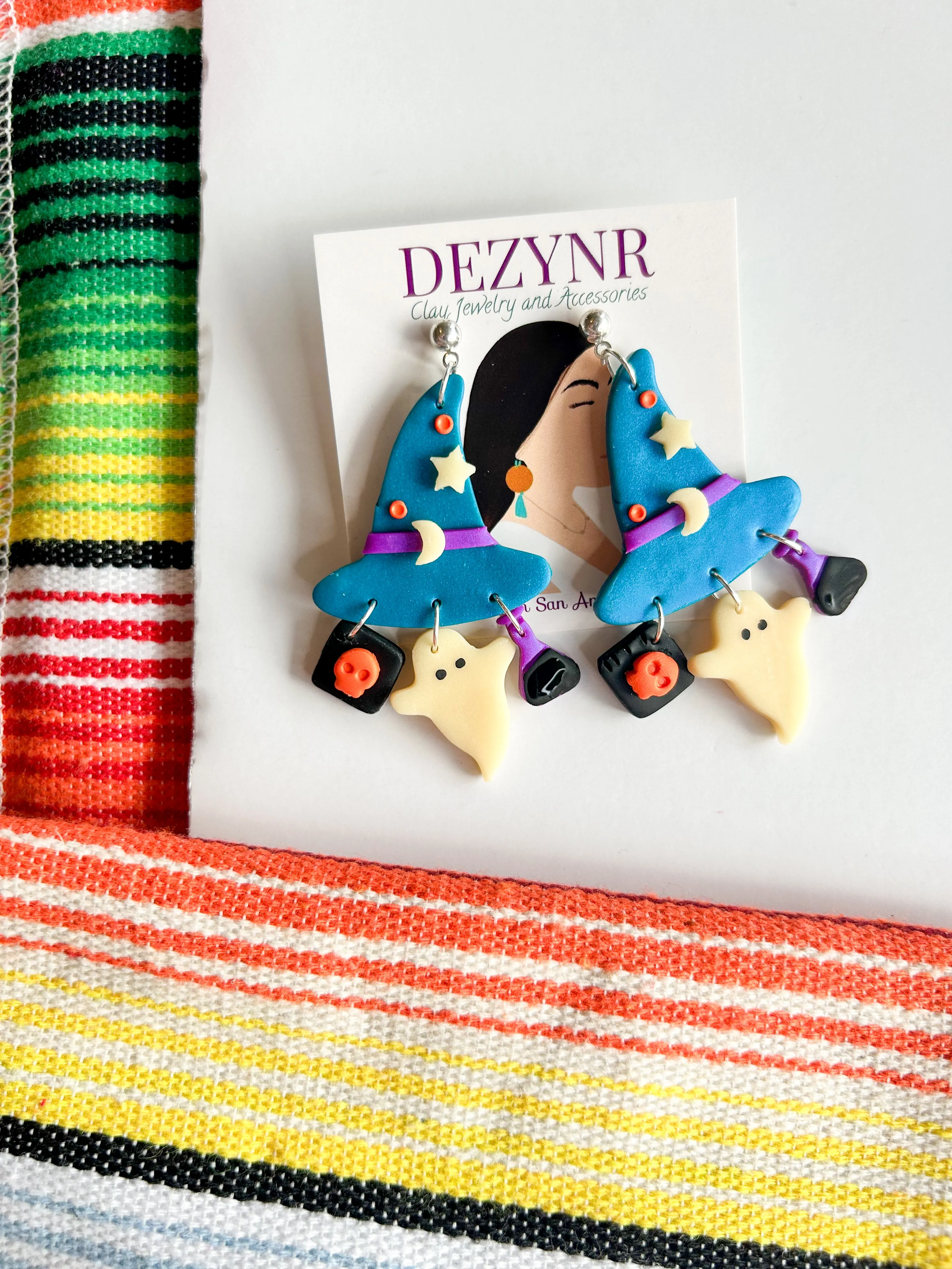 Witch Hat earrings