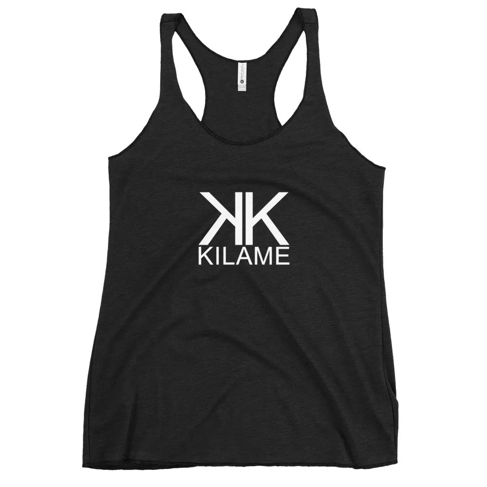 Women's Racerback Tank Basic 'Kilame logo'