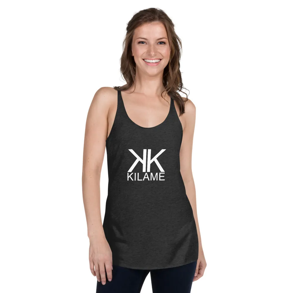 Women's Racerback Tank Basic 'Kilame logo'