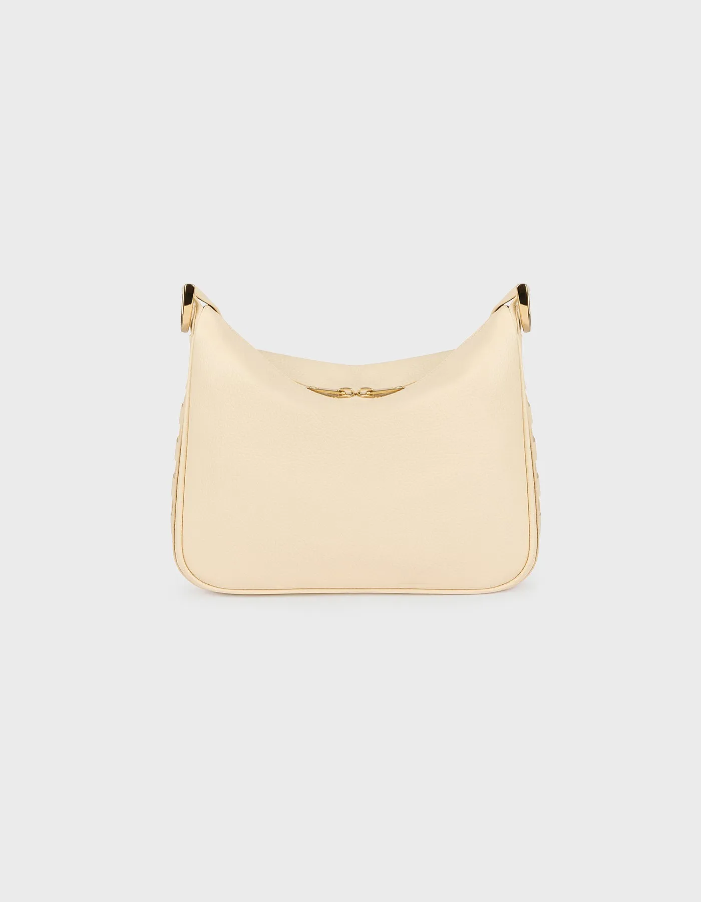 Woven Detail Mini Hobo Bag
