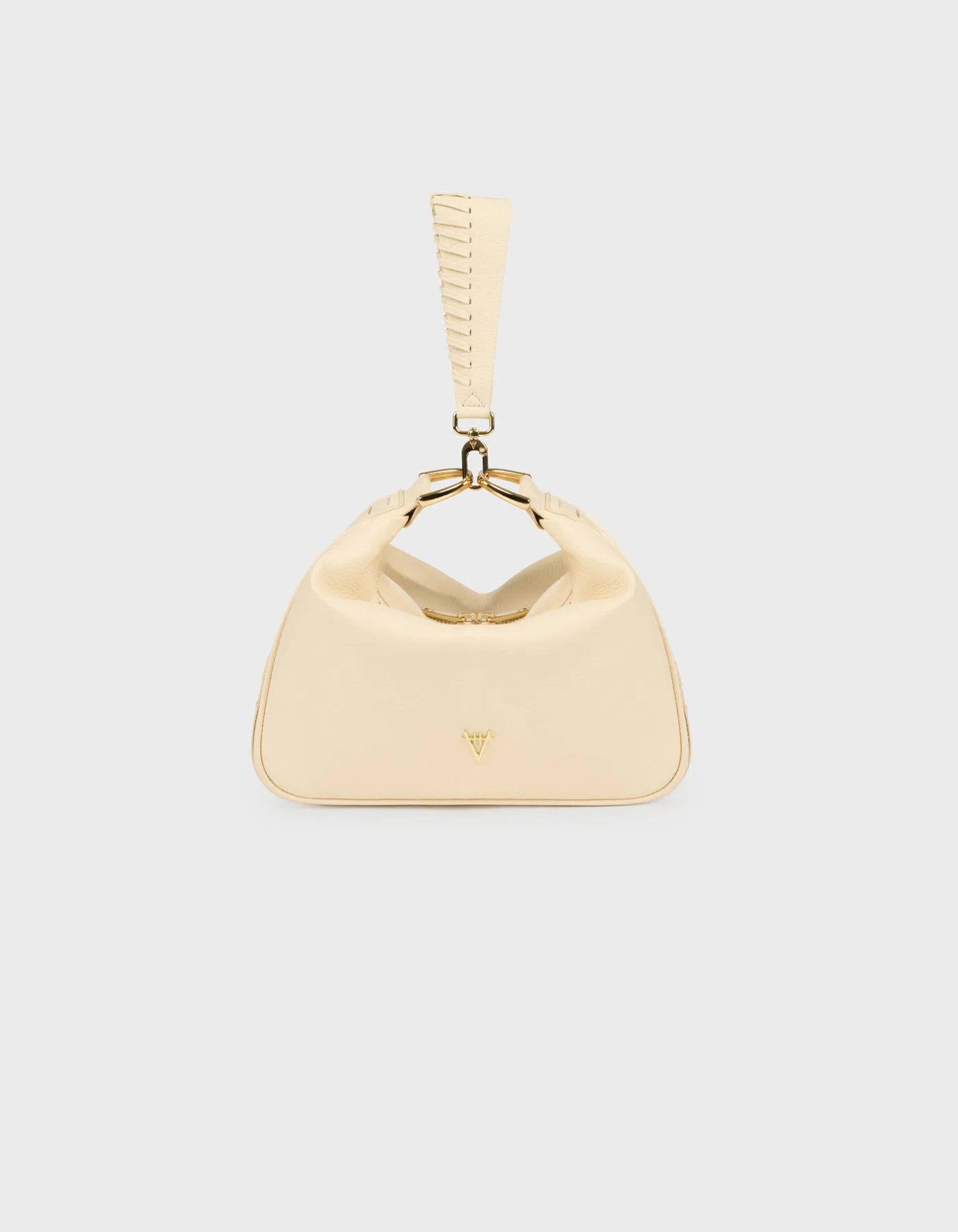 Woven Detail Mini Hobo Bag