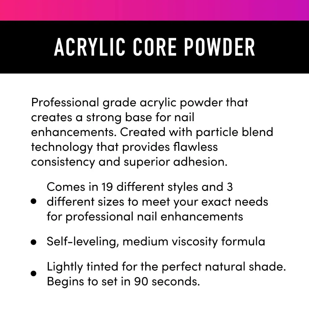 YOUNG NAILS Acrylic Powder - Core XXX White